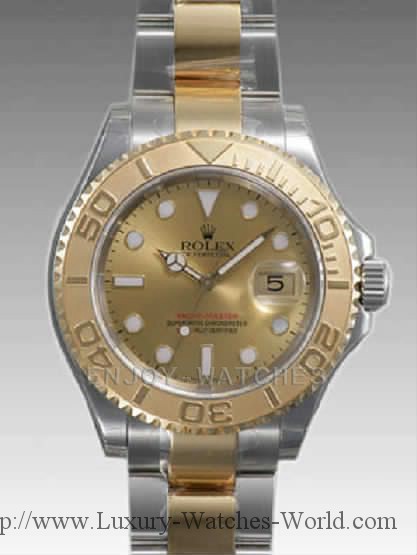 Rolex Yachtmaster 18k & SS RX1084 Rolex Yachtmaster 18k & SS RX1084