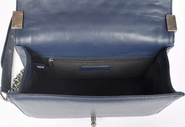 Hot Style Chanel A67086 Royalblue Le Boy Flap Shoulder Bag Silver Hot Style Chanel A67086 Royalblue Le Boy Flap Shoulder Bag Silver