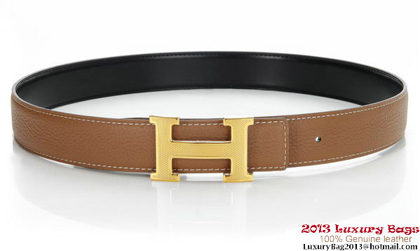 Hermes 43mm Calf Leather Belt HB108-7