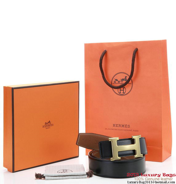 Hermes 50mm Original Calf Leather Belt HB116-6 Hermes 50mm Original Calf Leather Belt HB116-6