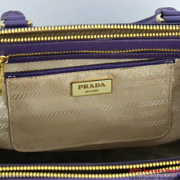 2013 Prada Saffiano Tote Bag 1801 Purple 2013 Prada Saffiano Tote Bag 1801 Purple