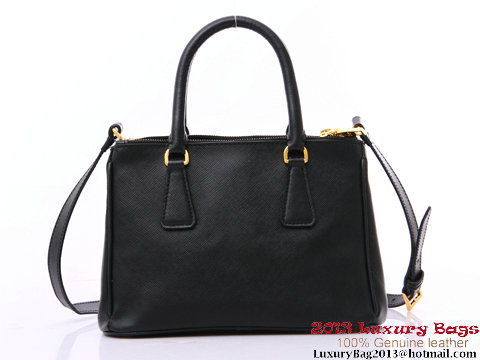New Color Prada Saffiano Calfskin Leather Small Bag BN2316 Black New Color Prada Saffiano Calfskin Leather Small Bag BN2316 Black