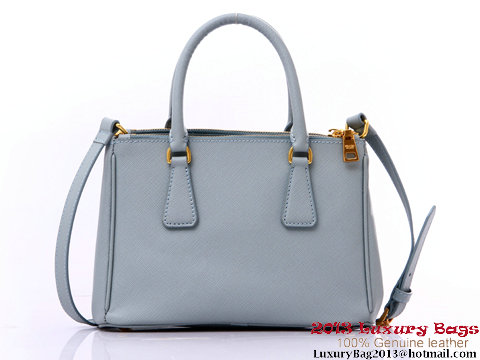 New Color Prada Saffiano Calfskin Leather Small Bag BN2316 Light Blue New Color Prada Saffiano Calfskin Leather Small Bag BN2316 Light Blue