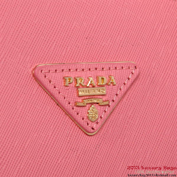 Prada Saffiano Calf Leather Tote Bag 2274 Pink Prada Saffiano Calf Leather Tote Bag 2274 Pink