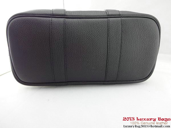 Hermes Garden Party 30CM Bag Fabric Black Hermes Garden Party 30CM Bag Fabric Black