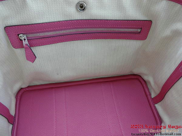 Hermes Garden Party 30CM Bag Fabric Peach Hermes Garden Party 30CM Bag Fabric Peach