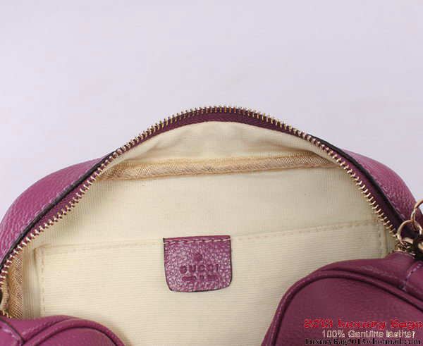 Gucci Soho Calfskin Leather Disco Bag 308364 Purple Gucci Soho Calfskin Leather Disco Bag 308364 Purple