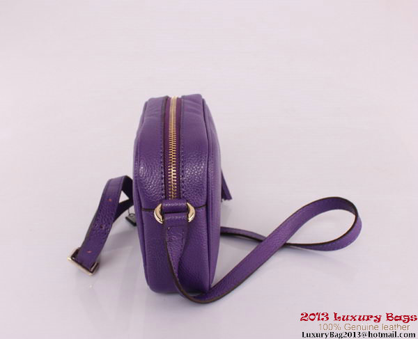 Gucci Soho Calfskin Leather Disco Bag 308364 Violet Gucci Soho Calfskin Leather Disco Bag 308364 Violet