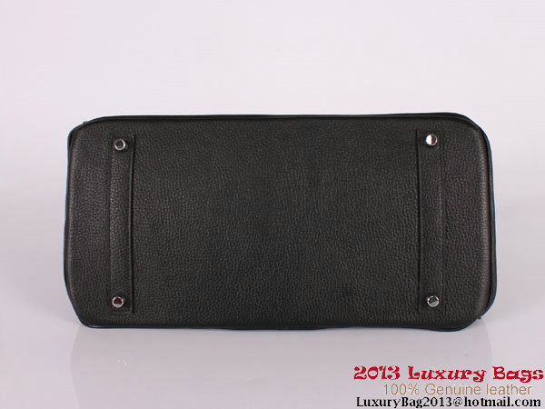 Hermes Birkin 35CM Tote Bag Clemence Leather H-35 Black Hermes Birkin 35CM Tote Bag Clemence Leather H-35 Black