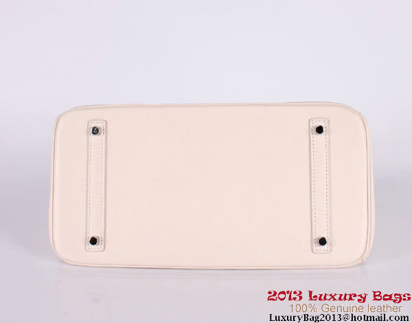 Hermes Birkin 35CM Tote Bag Clemence Leather H-35 OffWhite Hermes Birkin 35CM Tote Bag Clemence Leather H-35 OffWhite