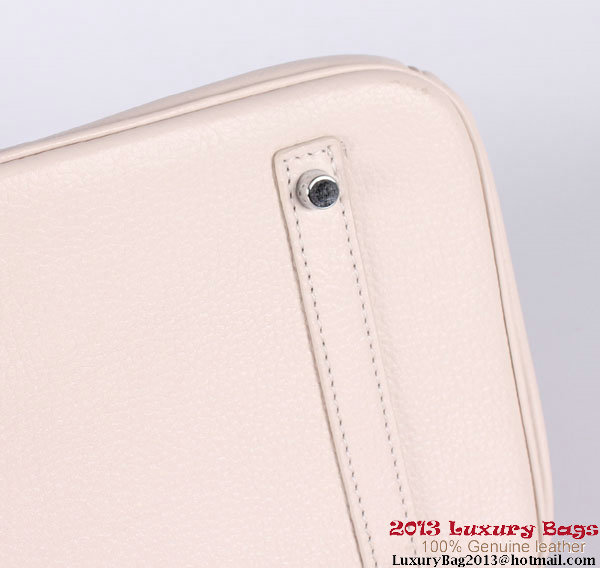 Hermes Birkin 35CM Tote Bag Clemence Leather H-35 OffWhite Hermes Birkin 35CM Tote Bag Clemence Leather H-35 OffWhite