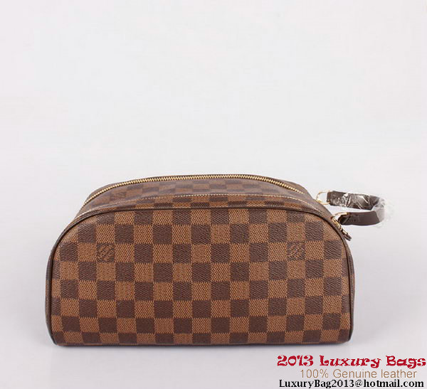Louis Vuitton Damier Ebene Canvas King Size Toiletry Bag 2 N47527 Louis Vuitton Damier Ebene Canvas King Size Toiletry Bag 2 N47527