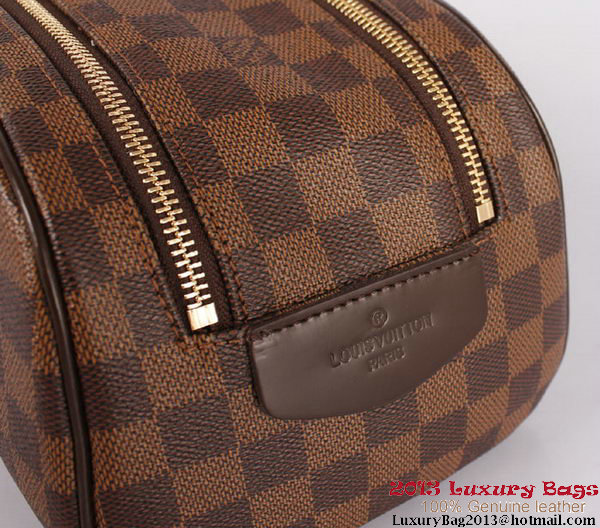 Louis Vuitton Damier Ebene Canvas King Size Toiletry Bag 2 N47527 Louis Vuitton Damier Ebene Canvas King Size Toiletry Bag 2 N47527