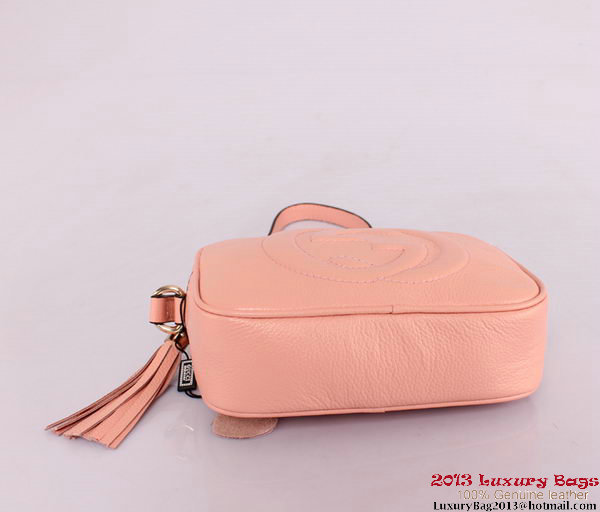 Gucci 308364 Soho Calf Leather Disco Bag Pink Gucci 308364 Soho Calf Leather Disco Bag Pink