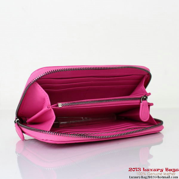 Bottega Veneta Intrecciato Nappa Continental Wallet BV1008 Rose Bottega Veneta Intrecciato Nappa Continental Wallet BV1008 Rose