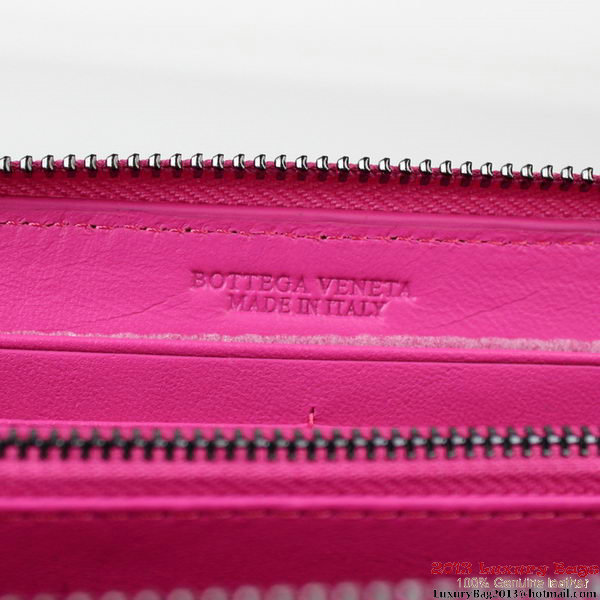 Bottega Veneta Intrecciato Nappa Continental Wallet BV1008 Rose Bottega Veneta Intrecciato Nappa Continental Wallet BV1008 Rose