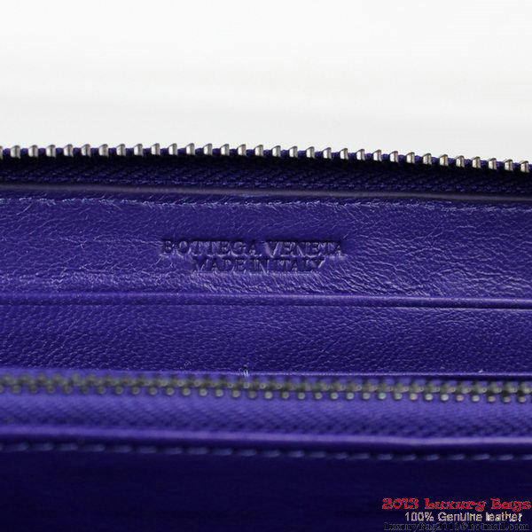 Bottega Veneta Intrecciato Nappa Continental Wallet BV1008 Violet Bottega Veneta Intrecciato Nappa Continental Wallet BV1008 Violet