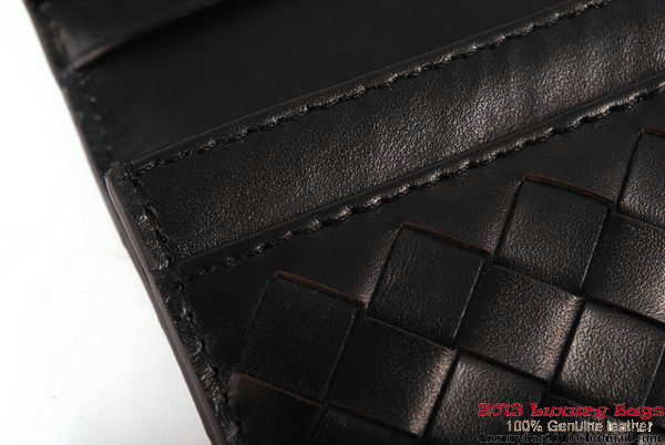 Bottega Veneta Intrecciato Nappa Wallet BV1589 Black Bottega Veneta Intrecciato Nappa Wallet BV1589 Black