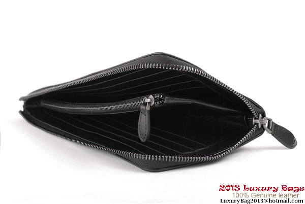 Bottega Veneta Intrecciato Nappa Zippy Wallet BV1570 Black Bottega Veneta Intrecciato Nappa Zippy Wallet BV1570 Black