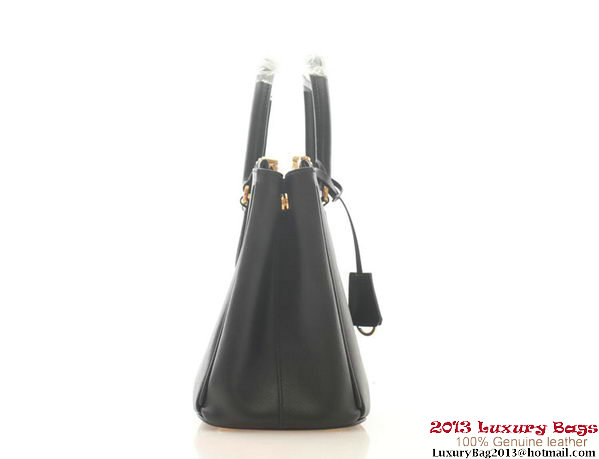 Prada Saffiano Leather 30cm Tote Bag BN1801 Black Prada Saffiano Leather 30cm Tote Bag BN1801 Black