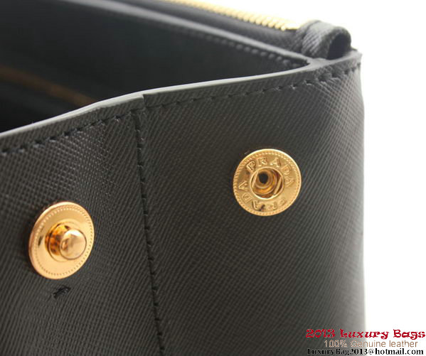 Prada Saffiano Leather 30cm Tote Bag BN1801 Black Prada Saffiano Leather 30cm Tote Bag BN1801 Black