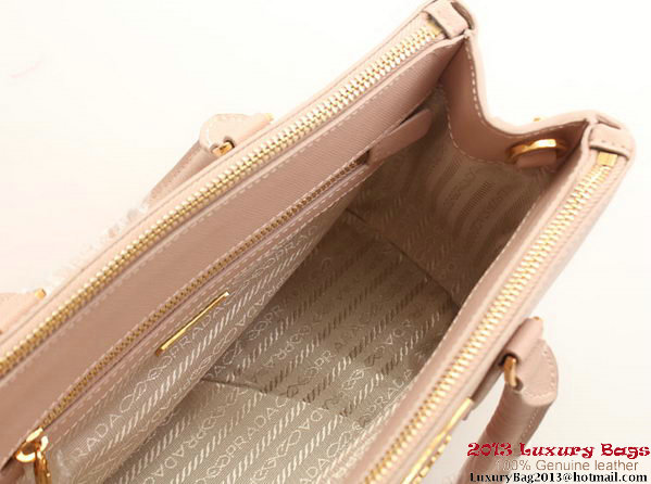 Prada Saffiano Leather 30cm Tote Bag BN1801 Light Pink Prada Saffiano Leather 30cm Tote Bag BN1801 Light Pink