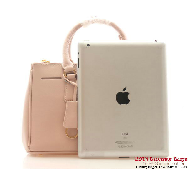 Prada Saffiano Leather 30cm Tote Bag BN1801 Light Pink Prada Saffiano Leather 30cm Tote Bag BN1801 Light Pink