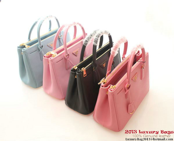 Prada Saffiano Leather 30cm Tote Bag BN1801 Pink Prada Saffiano Leather 30cm Tote Bag BN1801 Pink