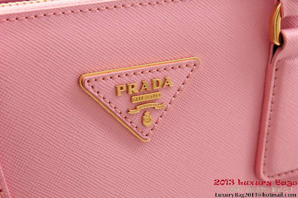 Prada Saffiano Leather 30cm Tote Bag BN1801 Pink Prada Saffiano Leather 30cm Tote Bag BN1801 Pink