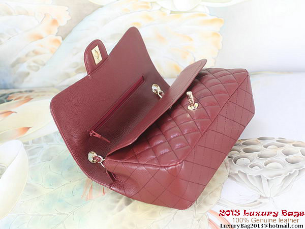 Chanel 2.55 Classic Flap Bag Bordeaux Original Cannage Patterns Leather Gold Chanel 2.55 Classic Flap Bag Bordeaux Original Cannage Patterns Leather Gold