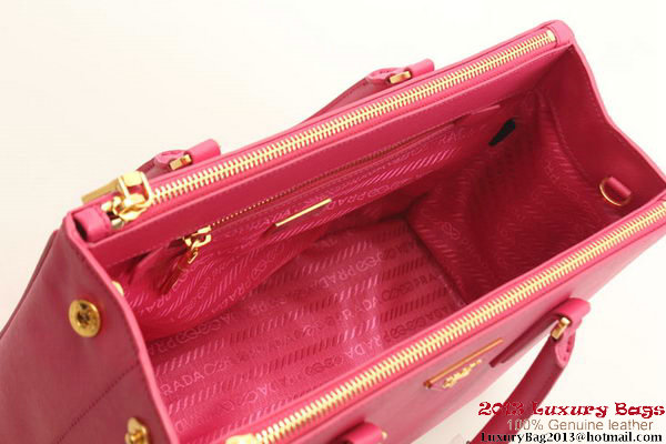 Prada Saffiano Leather 30cm Tote Bag BN1801 Rose Prada Saffiano Leather 30cm Tote Bag BN1801 Rose