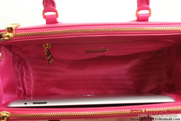 Prada Saffiano Leather 30cm Tote Bag BN1801 Rose Prada Saffiano Leather 30cm Tote Bag BN1801 Rose