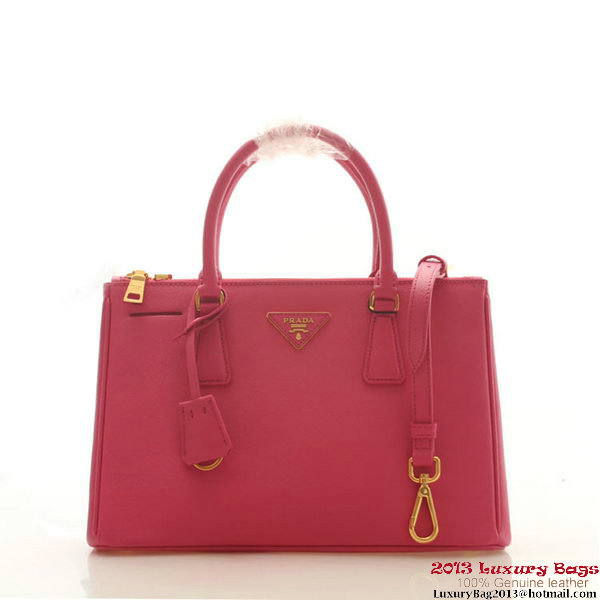 Prada Saffiano Leather 30cm Tote Bag BN1801 Rose Prada Saffiano Leather 30cm Tote Bag BN1801 Rose