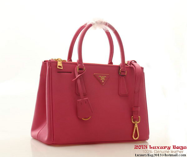Prada Saffiano Leather 30cm Tote Bag BN1801 Rose Prada Saffiano Leather 30cm Tote Bag BN1801 Rose