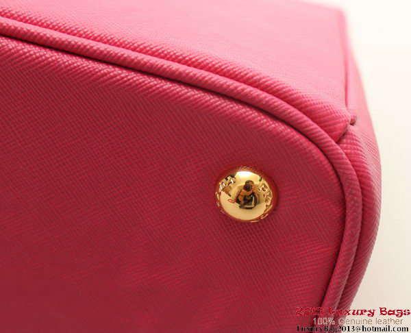 Prada Saffiano Leather 30cm Tote Bag BN1801 Rose Prada Saffiano Leather 30cm Tote Bag BN1801 Rose
