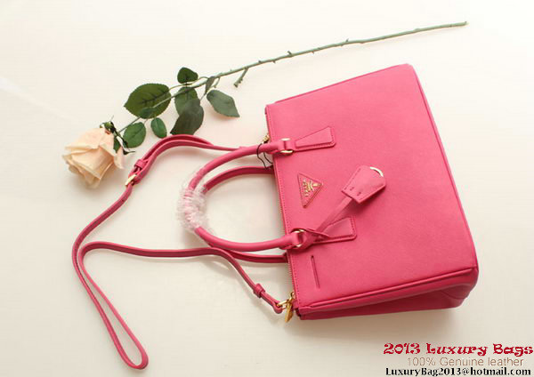 Prada Saffiano Leather 30cm Tote Bag BN1801 Rose Prada Saffiano Leather 30cm Tote Bag BN1801 Rose