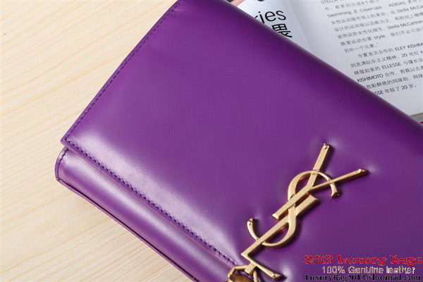 Yves Saint Laurent Classic Monogramme Tassel Clutch Bag Y041 Purple Yves Saint Laurent Classic Monogramme Tassel Clutch Bag Y041 Purple