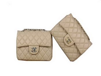 Chanel 1115 mini Classic Flap Bag Sheepskin Leather Apricot Chanel 1115 mini Classic Flap Bag Sheepskin Leather Apricot