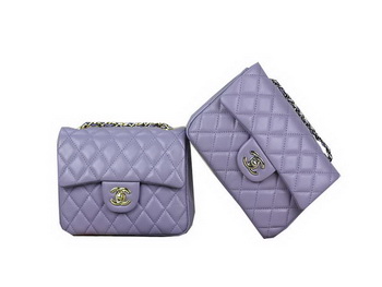 Chanel 1115 mini Classic Flap Bag Sheepskin Leather Violet Chanel 1115 mini Classic Flap Bag Sheepskin Leather Violet