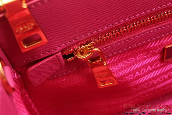 Prada BN2316 Peach Saffiano Calfskin Leather Small Bag Prada BN2316 Peach Saffiano Calfskin Leather Small Bag