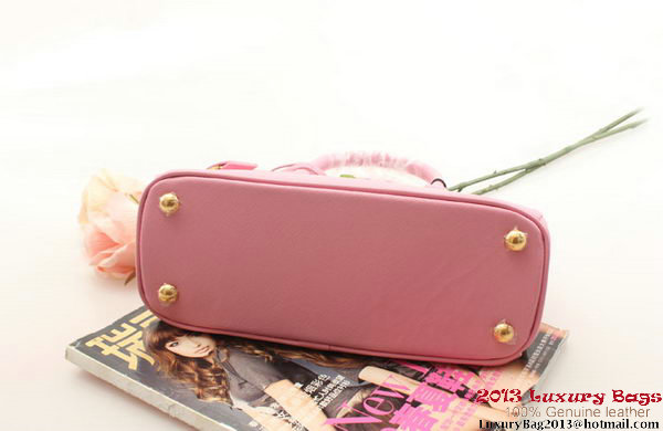 Prada BN2316 Pink Saffiano Calfskin Leather Small Bag Prada BN2316 Pink Saffiano Calfskin Leather Small Bag