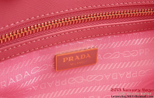 Prada Saffiano Calfskin Leather Small Bag BN2316 Pink Prada Saffiano Calfskin Leather Small Bag BN2316 Pink