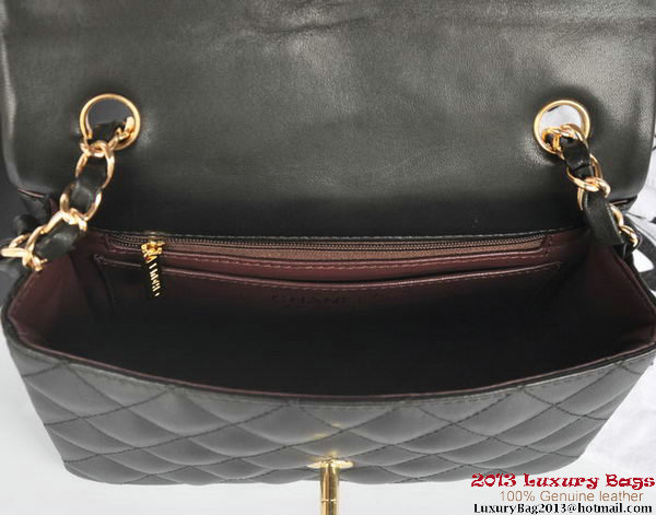 Chanel Classic Flap Bags Black Original Sheepskin Leather A1116 Gold Chanel Classic Flap Bags Black Original Sheepskin Leather A1116 Gold