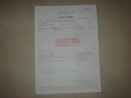 Luxury Goods Shop Receipt Luxury Goods Shop Receipt