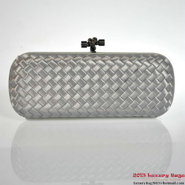 Bottega Veneta 8651L Intrecciato Silk Stretch Knot Clutches Bottega Veneta 8651L Intrecciato Silk Stretch Knot Clutches
