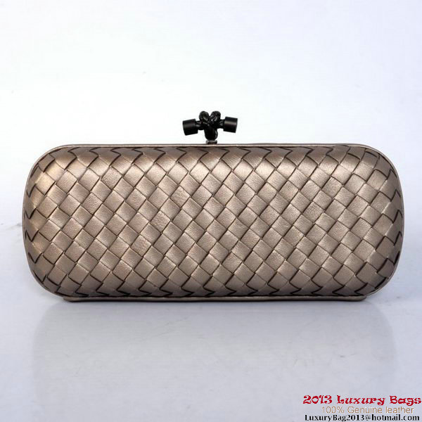 Bottega Veneta 8651L Intrecciato Silk Stretch Knot Clutches Bottega Veneta 8651L Intrecciato Silk Stretch Knot Clutches