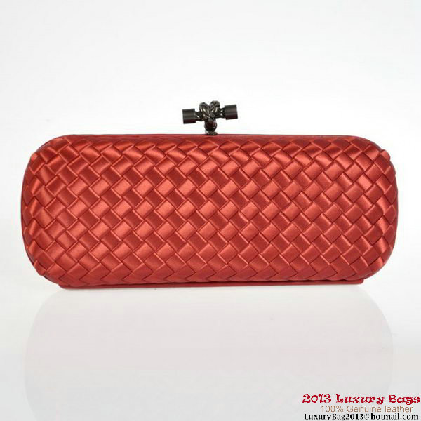 Bottega Veneta 8651L Intrecciato Silk Stretch Knot Clutches Bottega Veneta 8651L Intrecciato Silk Stretch Knot Clutches