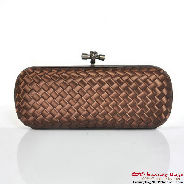 Bottega Veneta 8651L Intrecciato Silk Stretch Knot Clutches Bottega Veneta 8651L Intrecciato Silk Stretch Knot Clutches