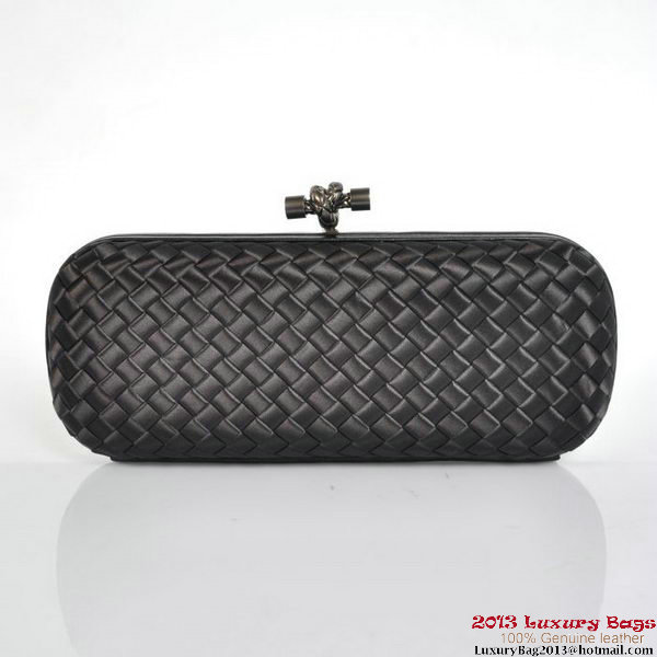 Bottega Veneta 8651L Intrecciato Silk Stretch Knot Clutches Bottega Veneta 8651L Intrecciato Silk Stretch Knot Clutches