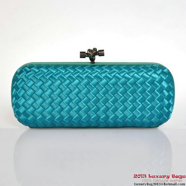 Bottega Veneta 8651L Intrecciato Silk Stretch Knot Clutches Bottega Veneta 8651L Intrecciato Silk Stretch Knot Clutches